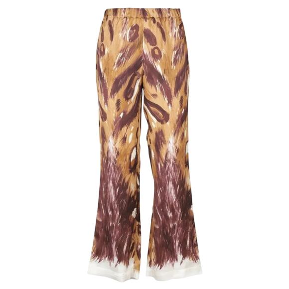 MARNI Wild Bunch Sablé Pants Cropped Flared Pyjama size IT 36 - Picture 13 of 13
